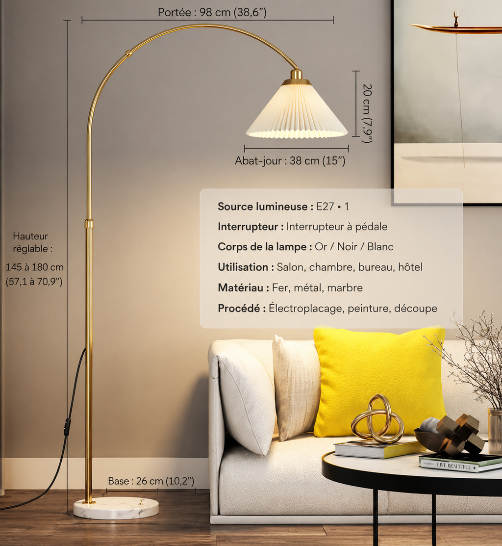Lampadaire Milano